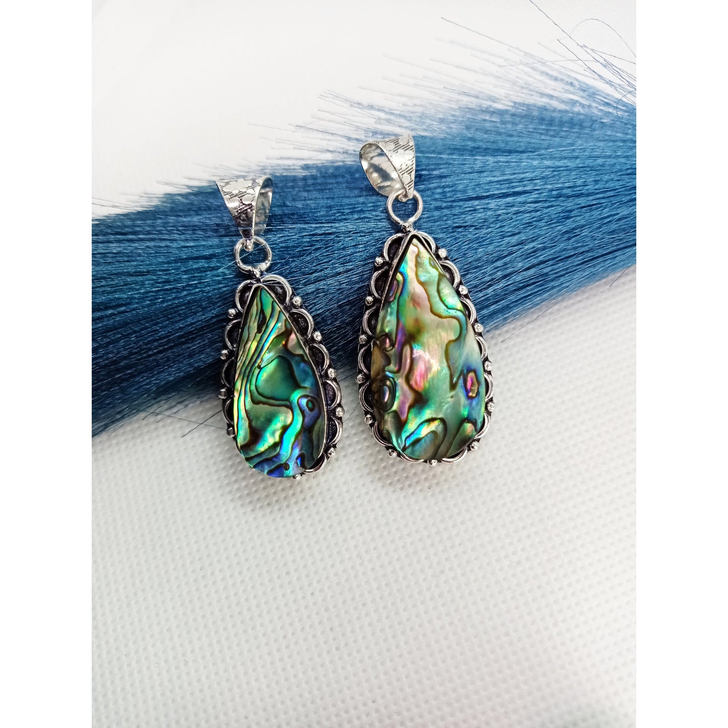 Wisiorek z muszli Abalone