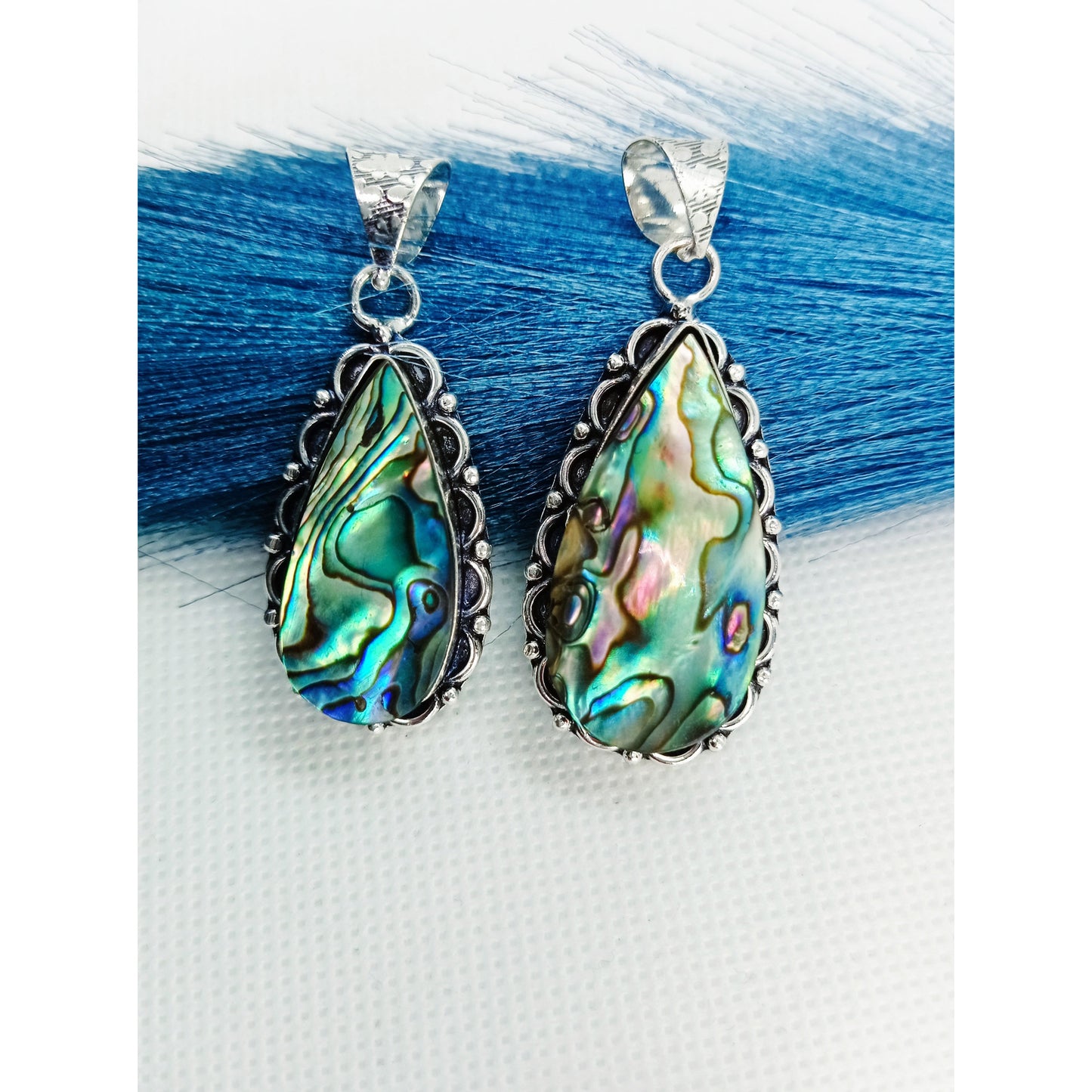Wisiorek z muszli Abalone