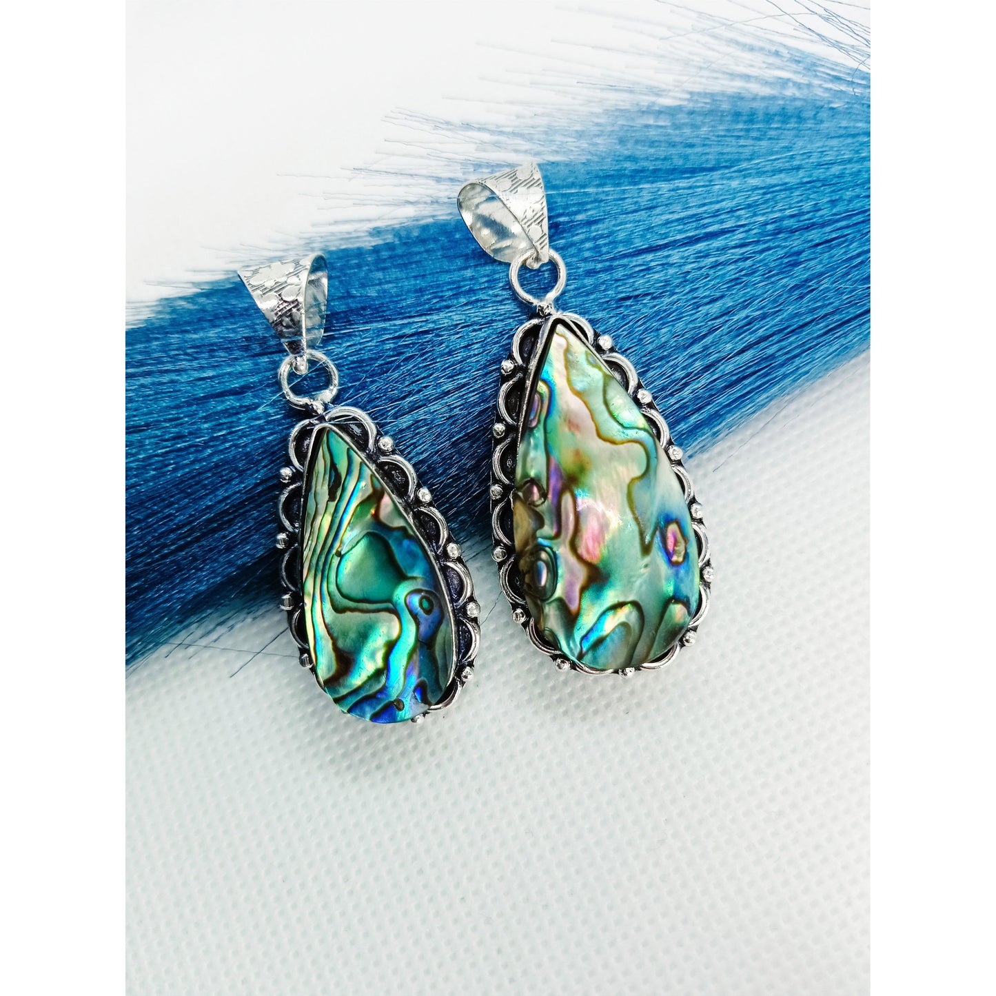 Wisiorek z muszli Abalone