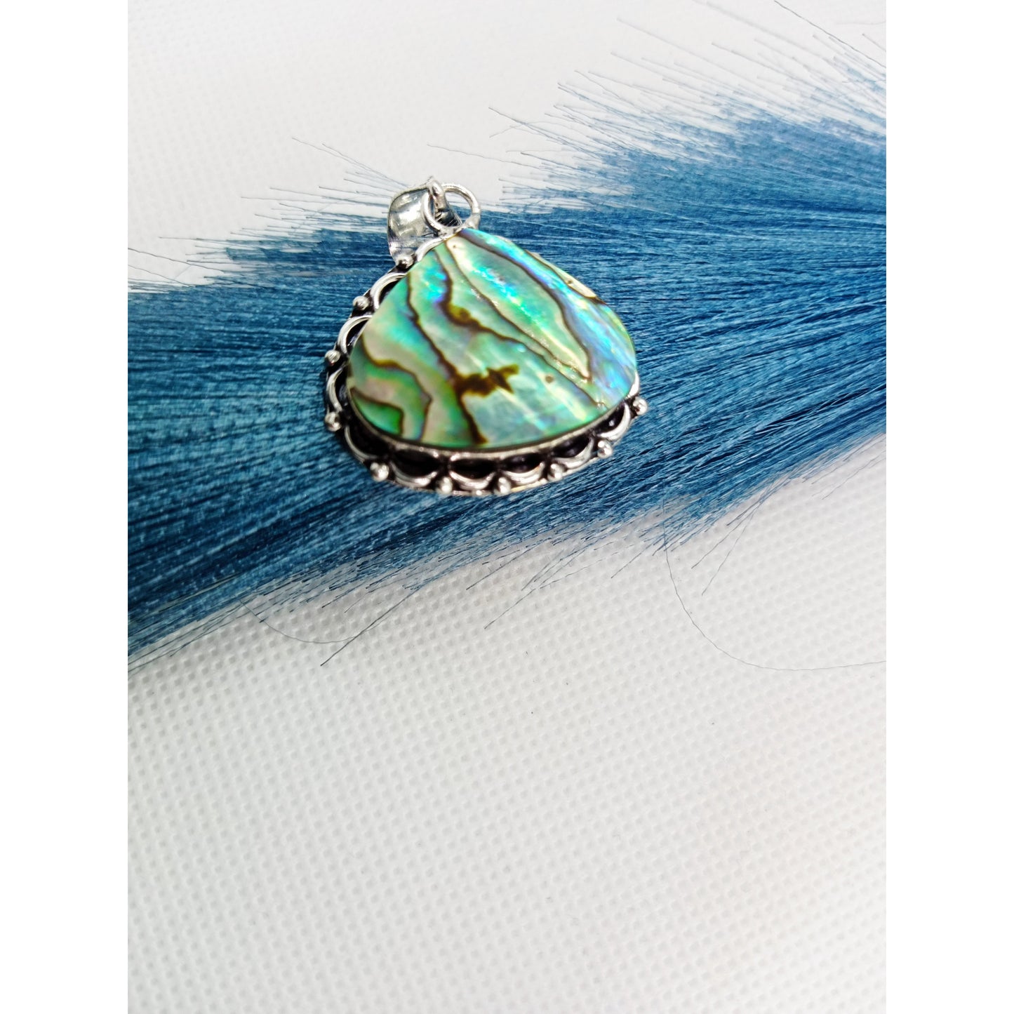 Wisiorek z muszli Abalone
