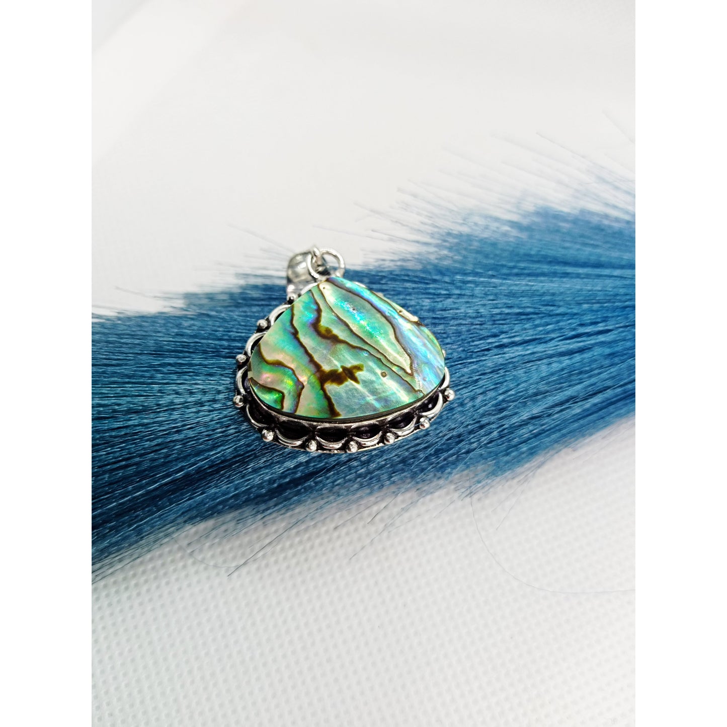 Wisiorek z muszli Abalone
