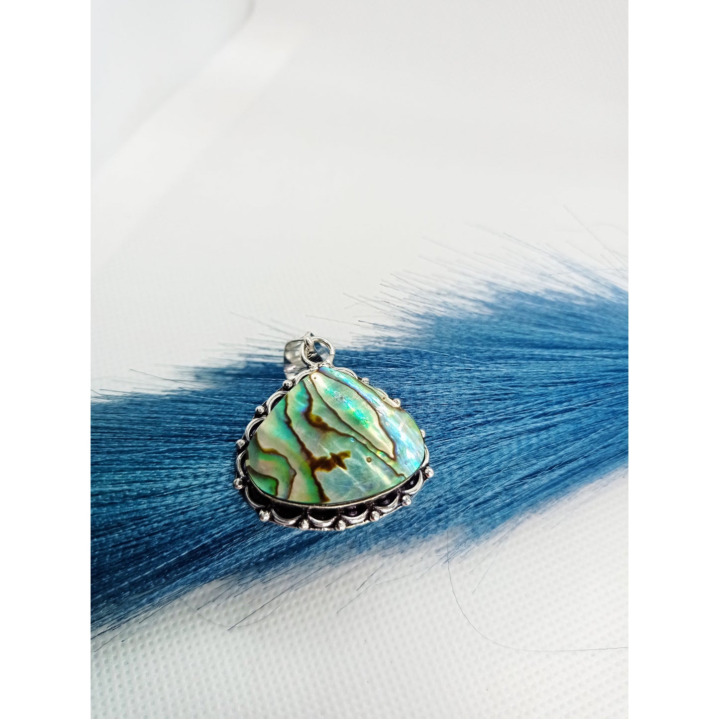 Wisiorek z muszli Abalone