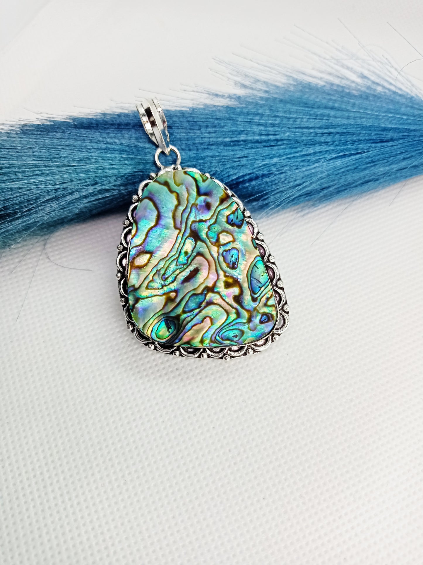 Wisiorek z muszli Abalone