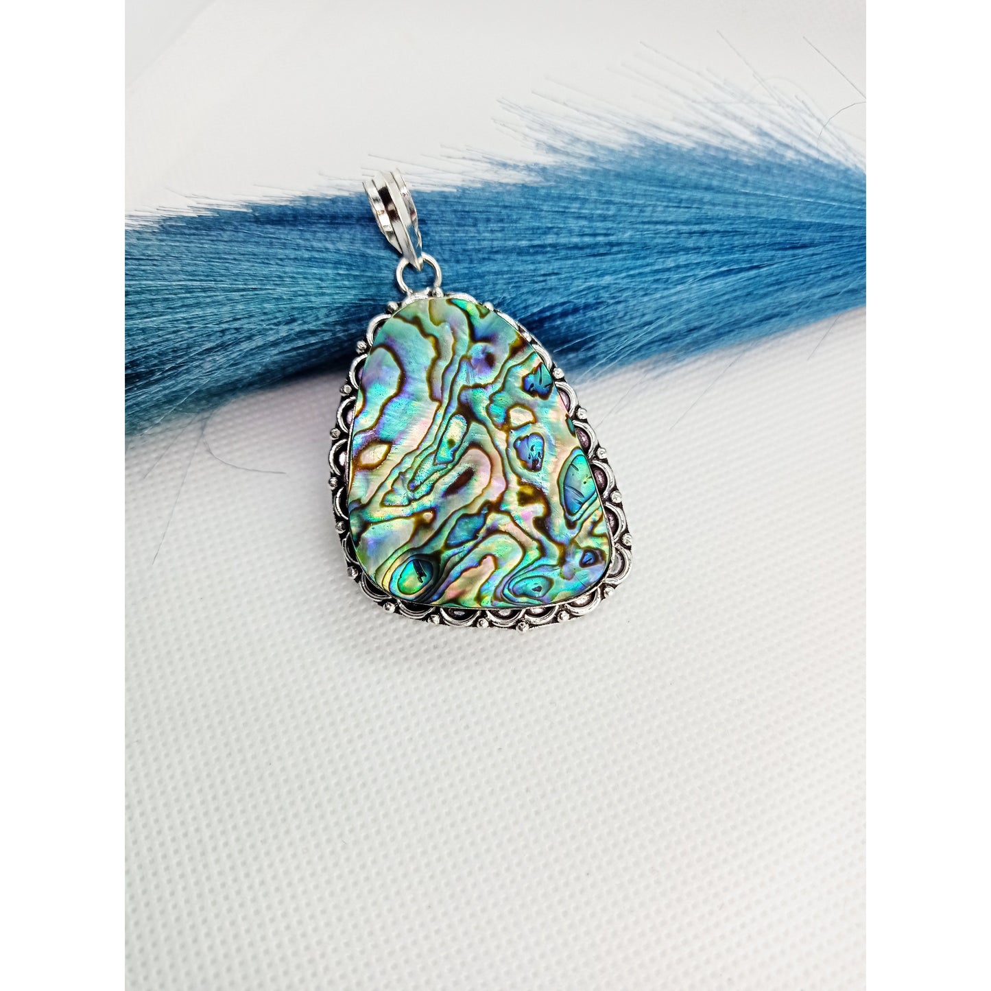 Wisiorek z muszli Abalone