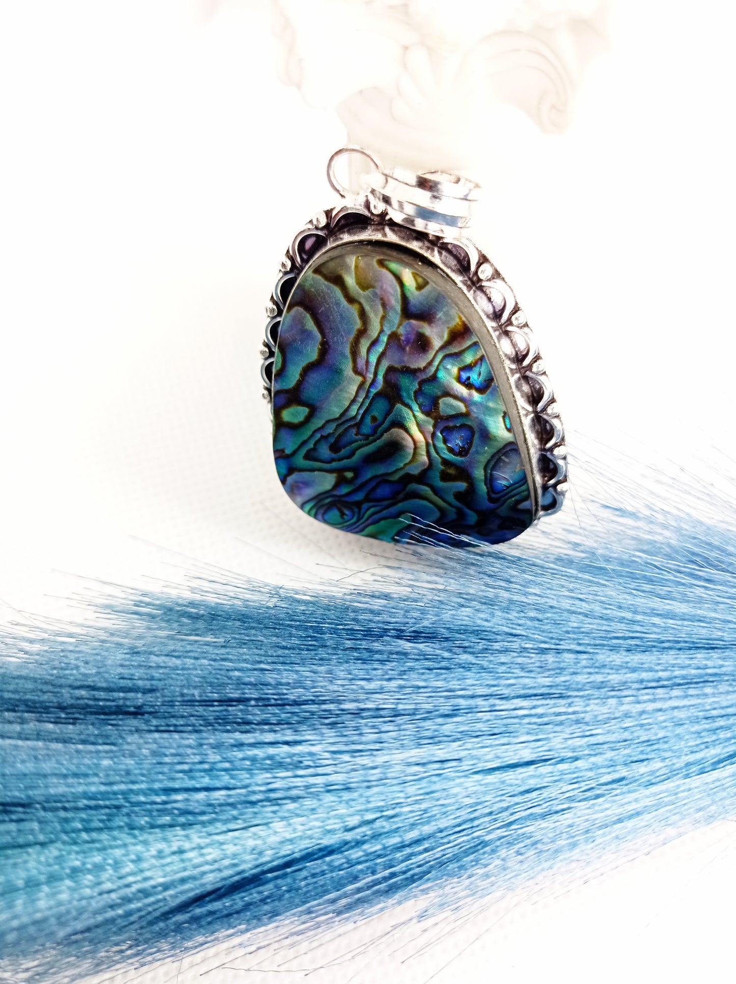 Wisiorek z muszli Abalone