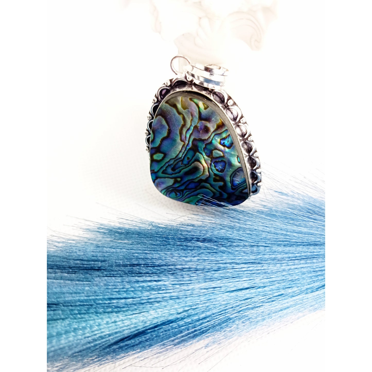 Wisiorek z muszli Abalone