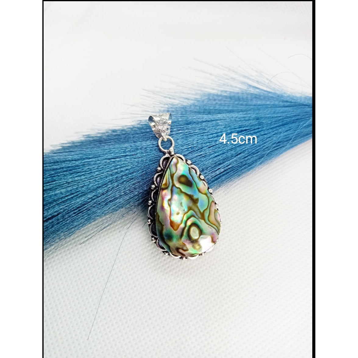 Wisiorek z muszli Abalone