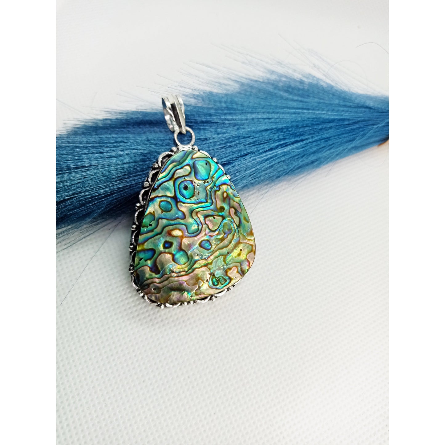 Wisiorek z muszli Abalone
