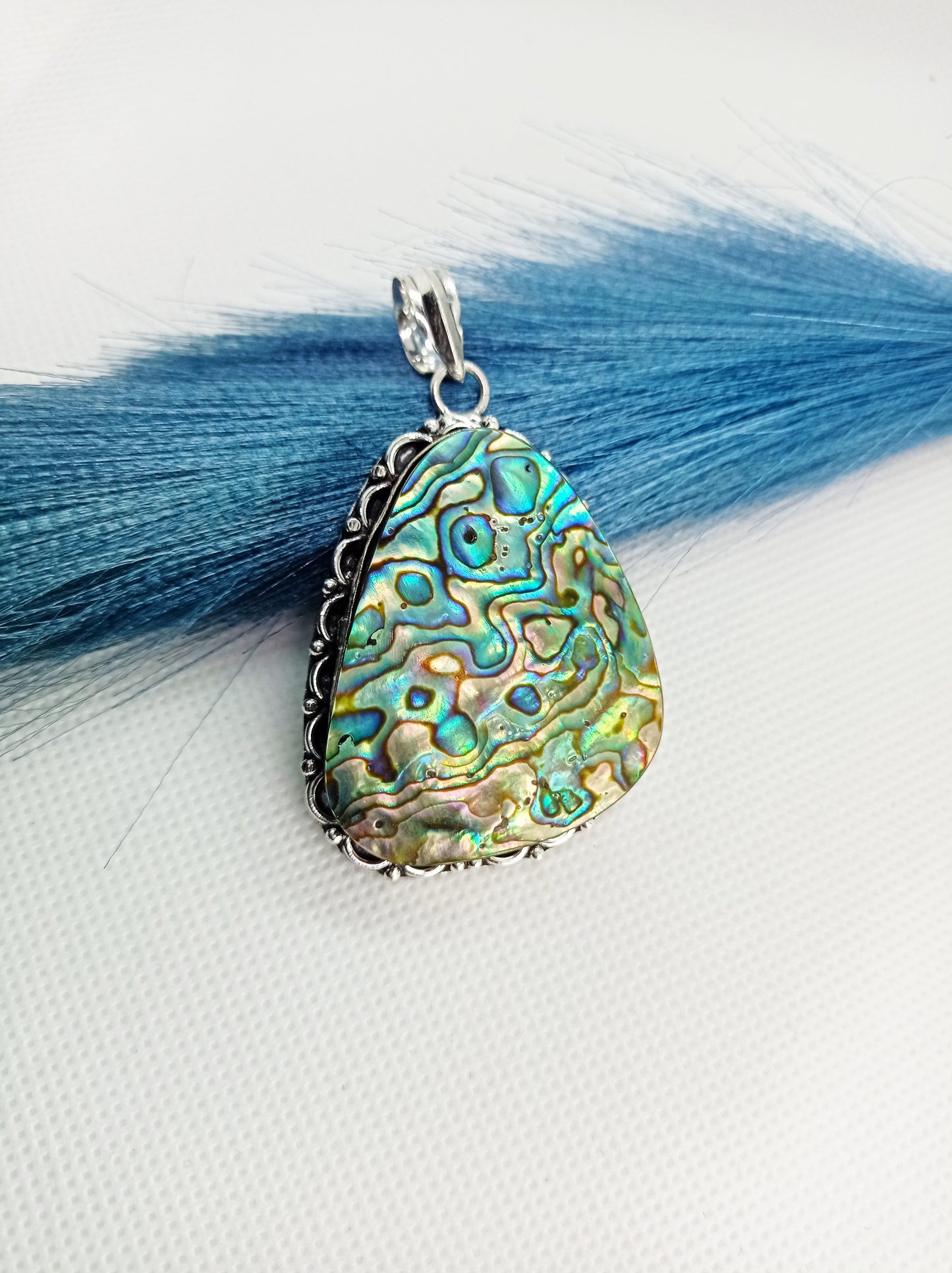 Wisiorek z muszli Abalone