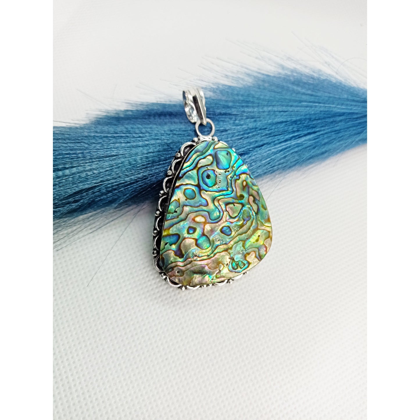 Wisiorek z muszli Abalone