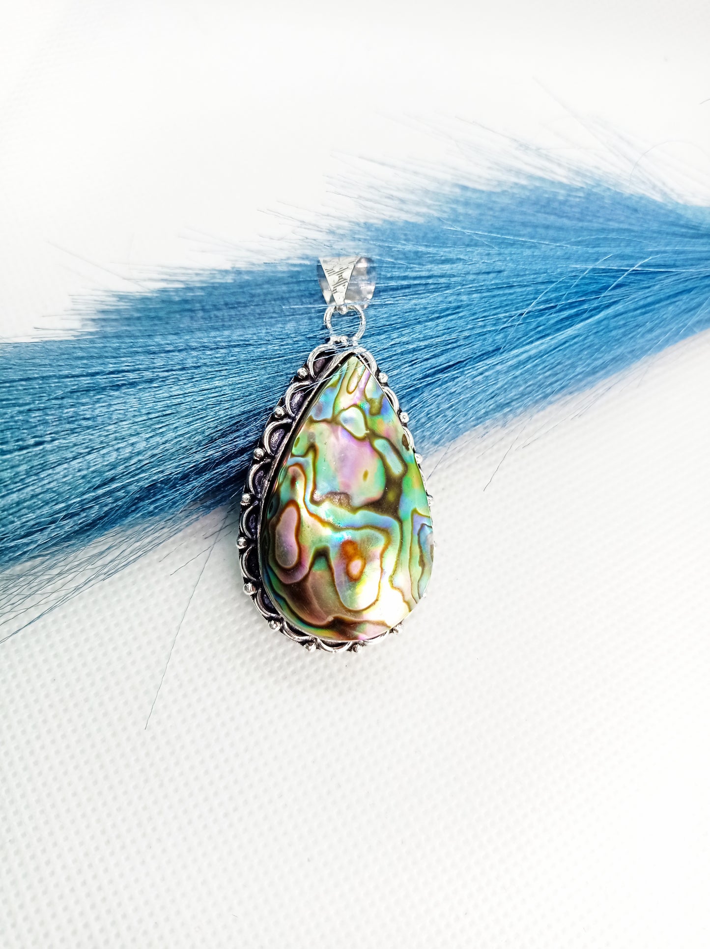 Wisiorek z muszli Abalone
