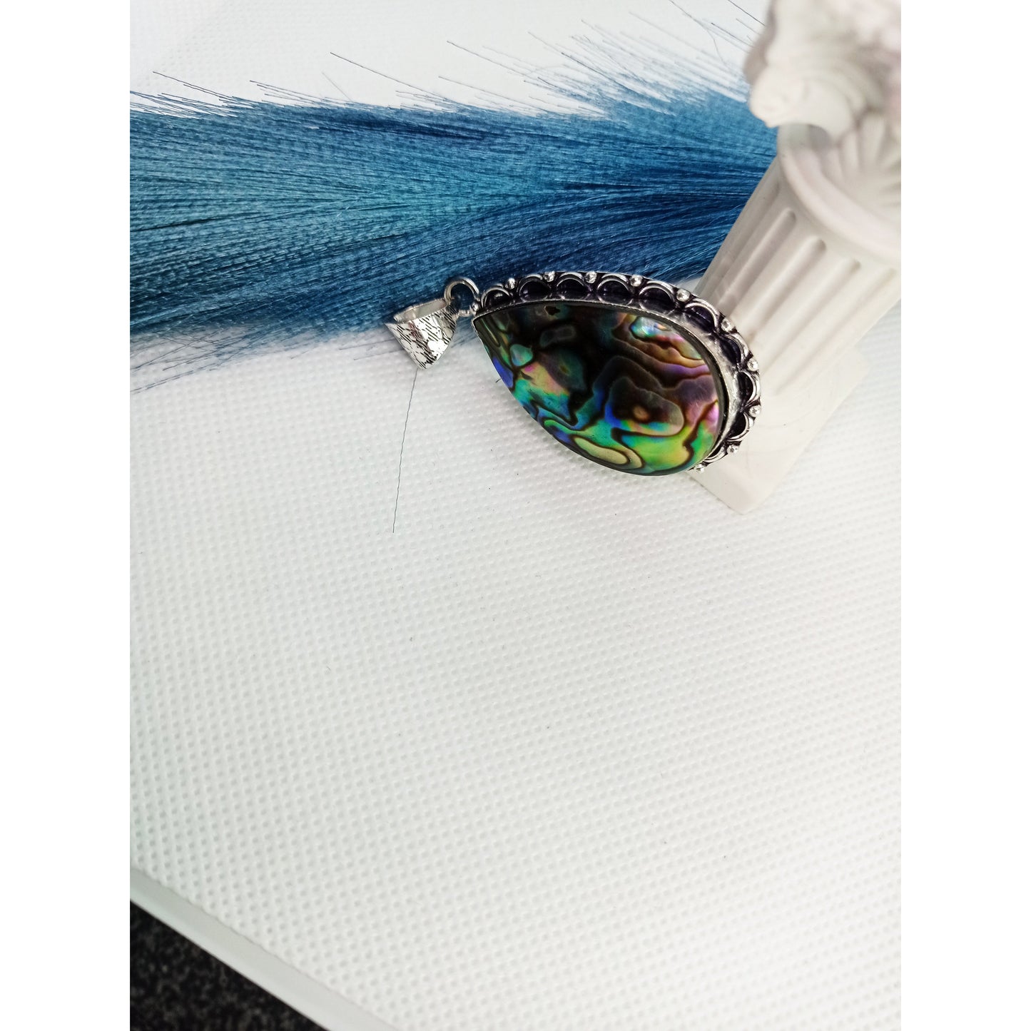 Wisiorek z muszli Abalone