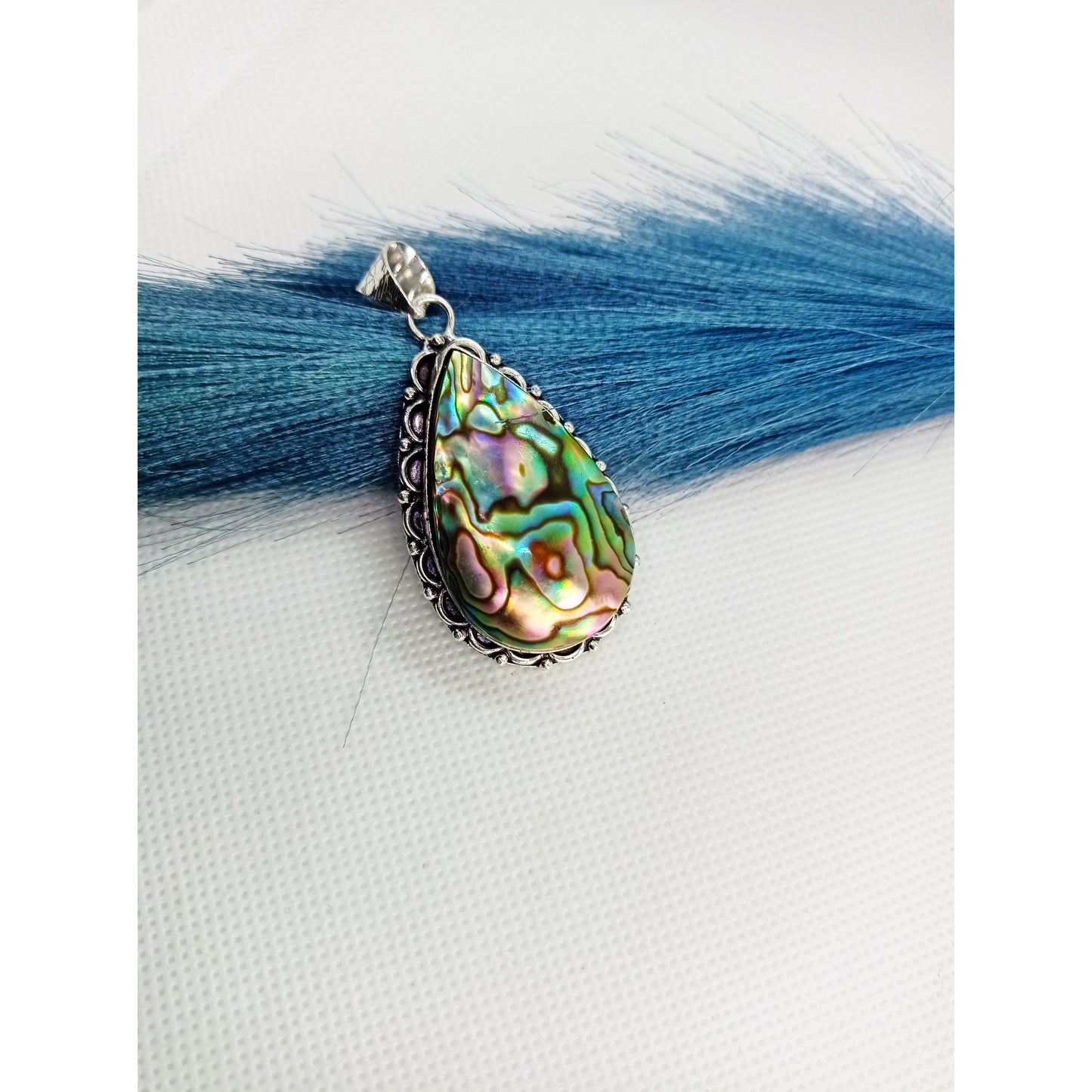 Wisiorek z muszli Abalone
