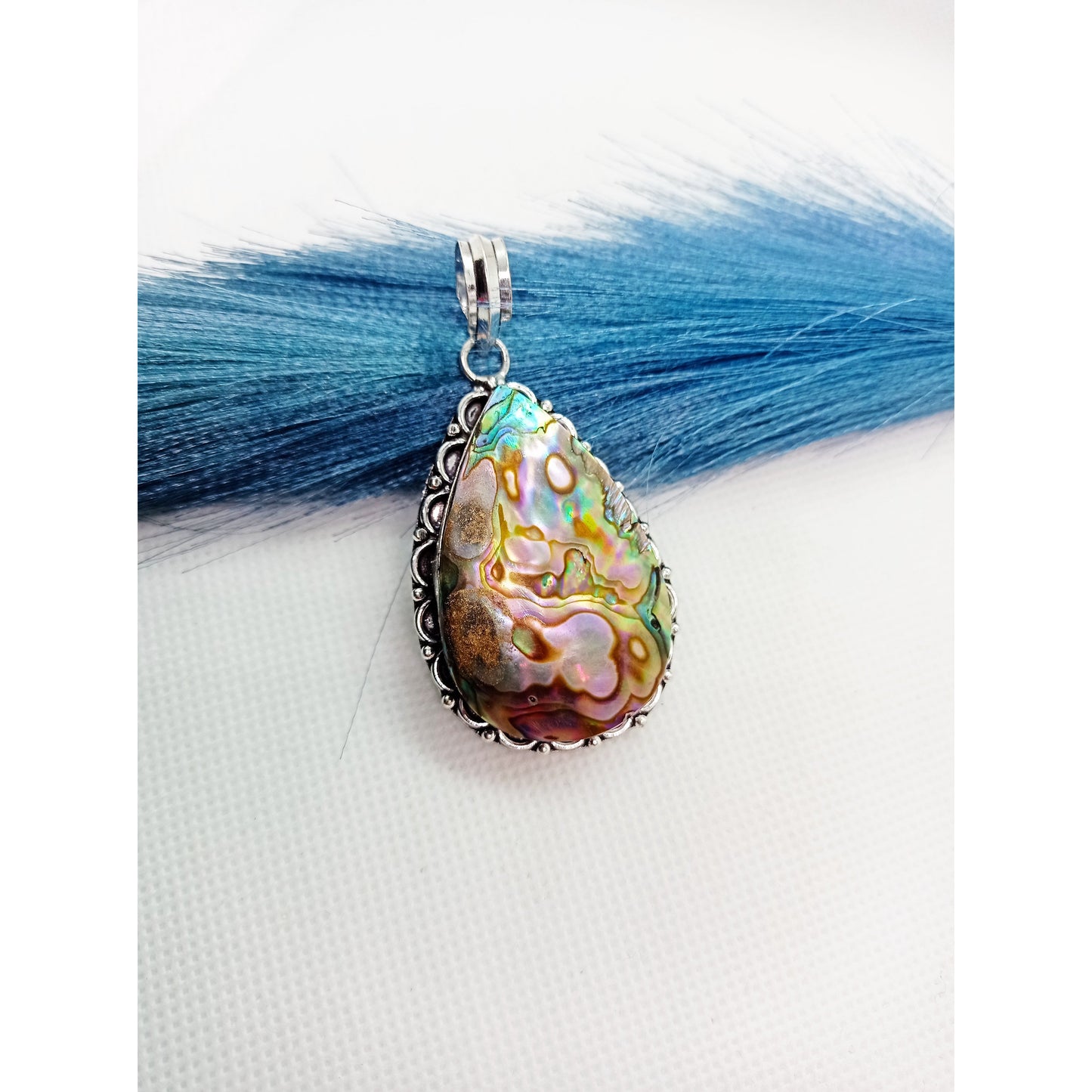Wisiorek z muszli Abalone