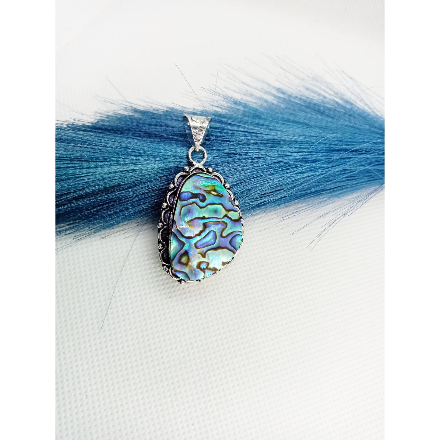 Wisiorek z muszli Abalone