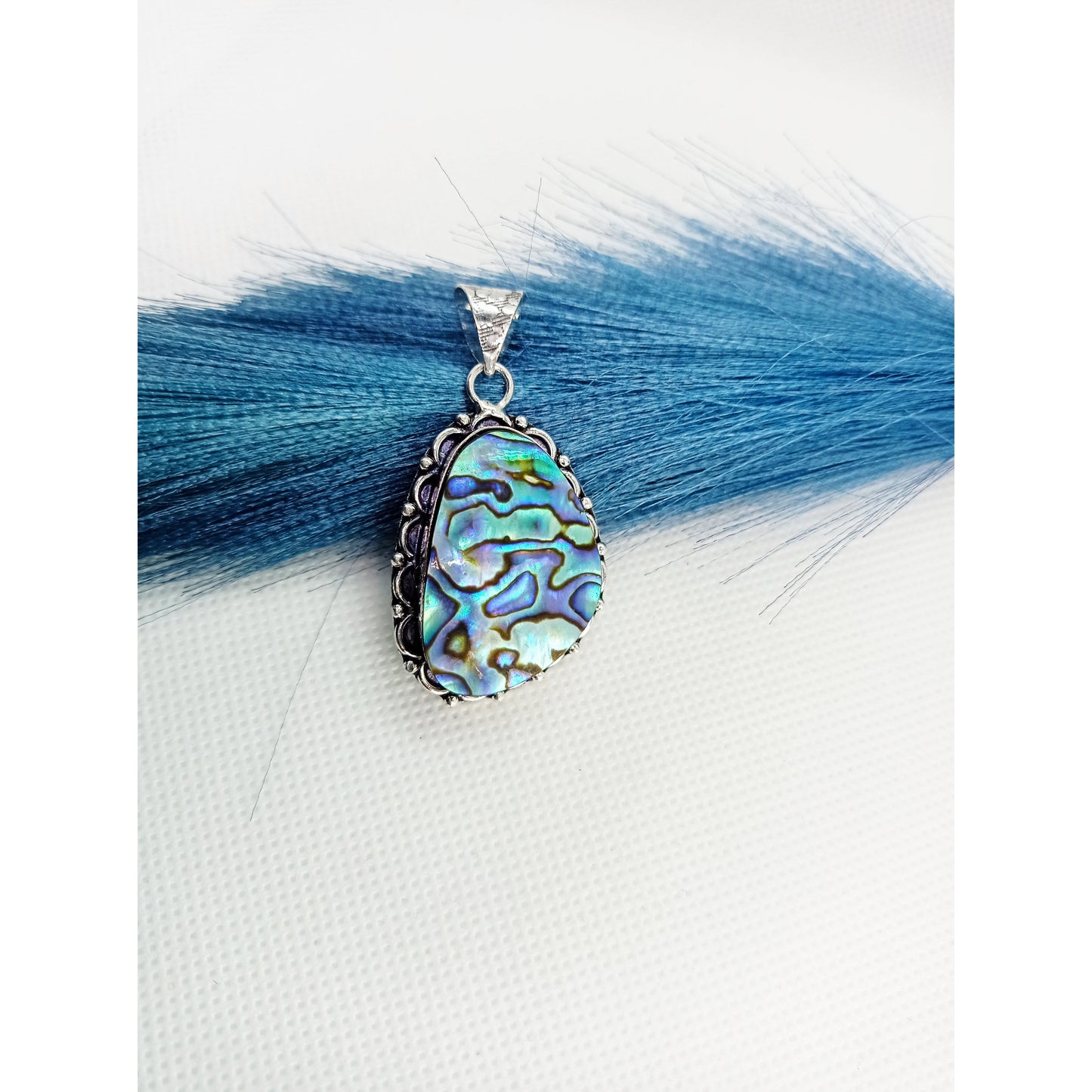 Wisiorek z muszli Abalone