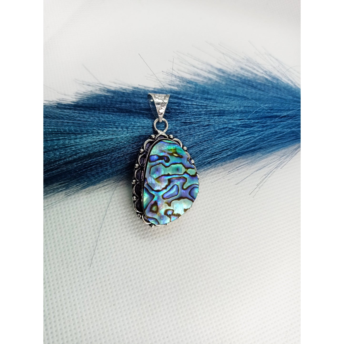 Wisiorek z muszli Abalone