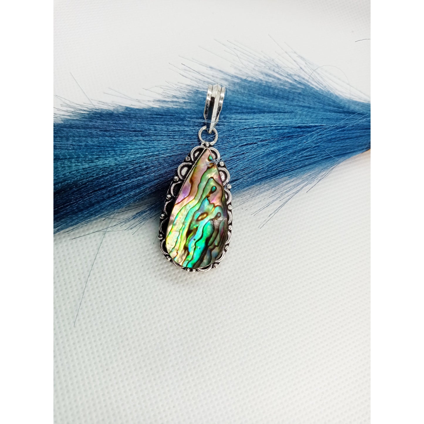 Wisiorek z muszli Abalone