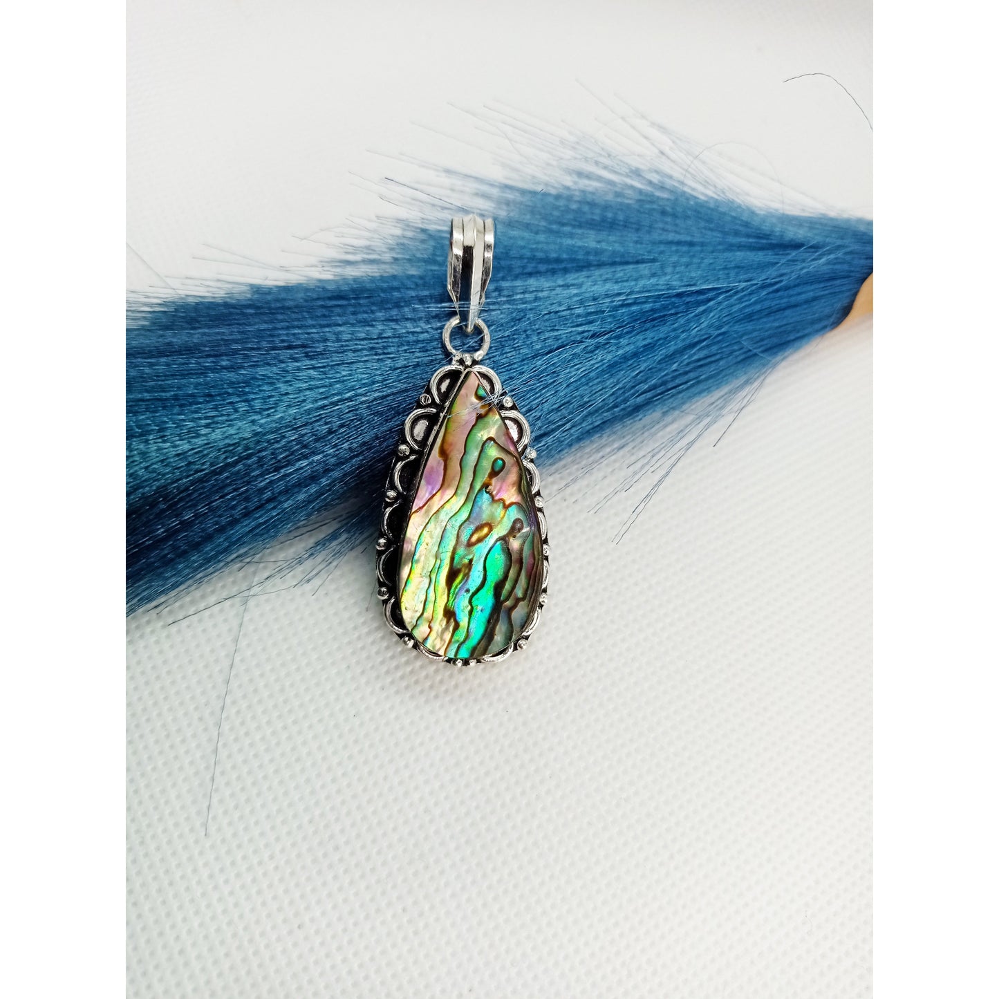 Wisiorek z muszli Abalone