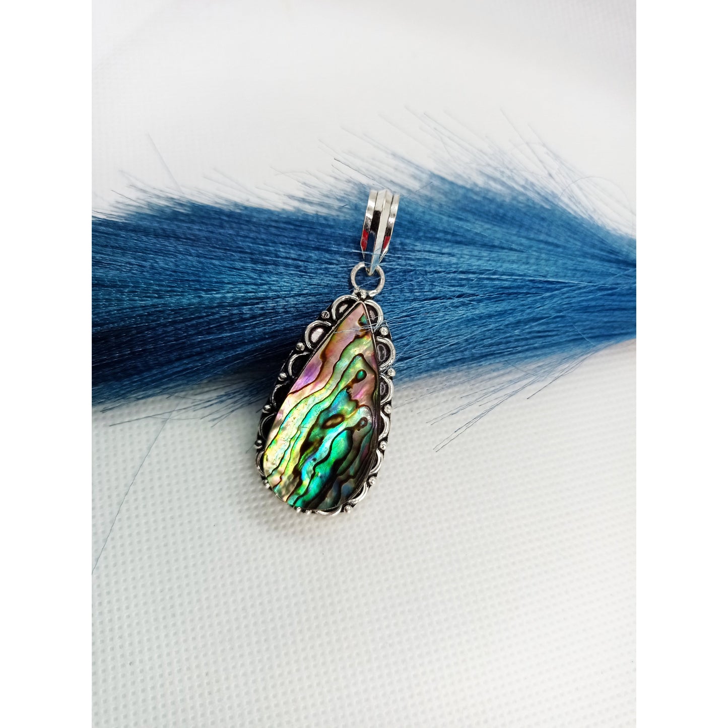 Wisiorek z muszli Abalone