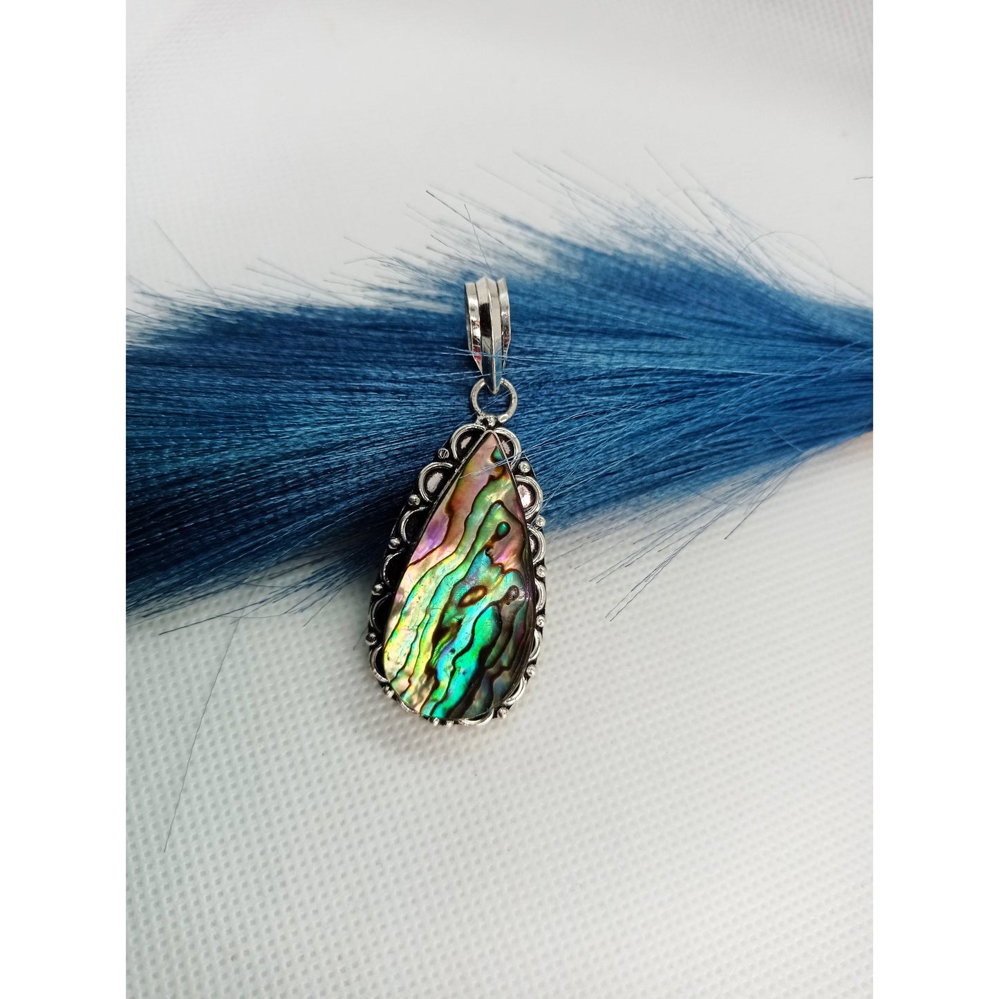 Wisiorek z muszli Abalone