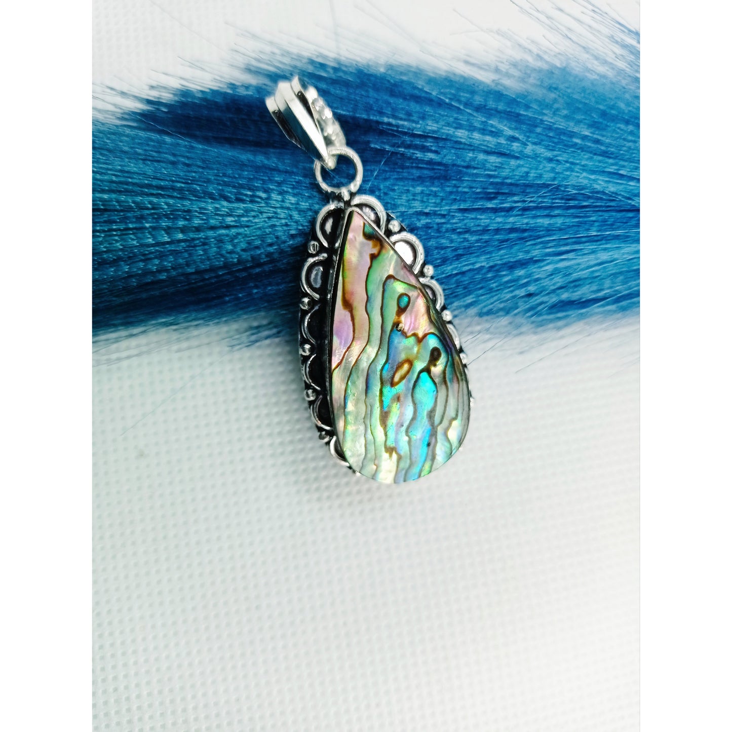 Wisiorek z muszli Abalone