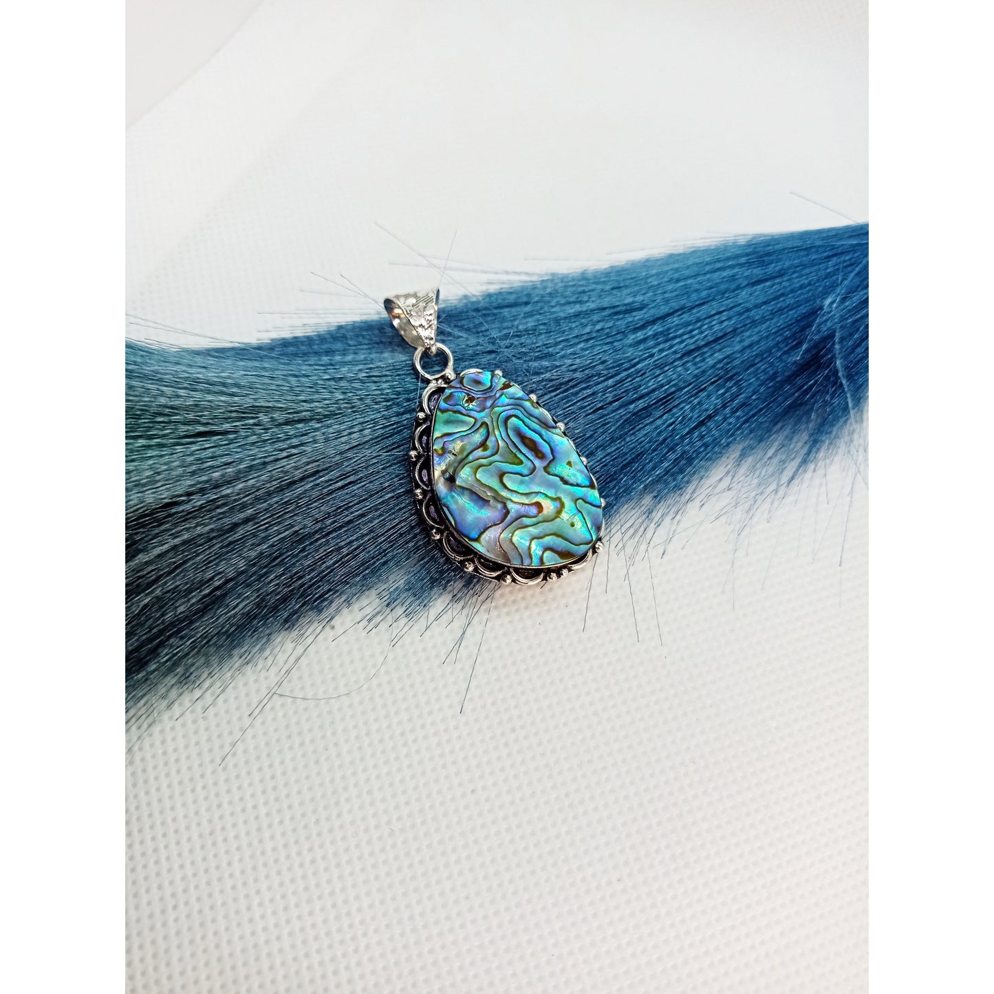 Wisiorek z muszli Abalone
