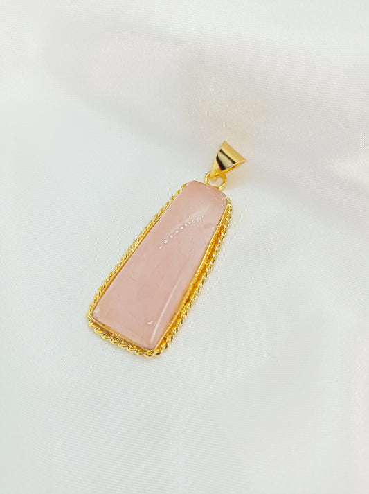 Rose quartz Pendant