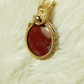 Red Ocean Jasper Pendant