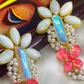 Opal and Pearl Statement earrings