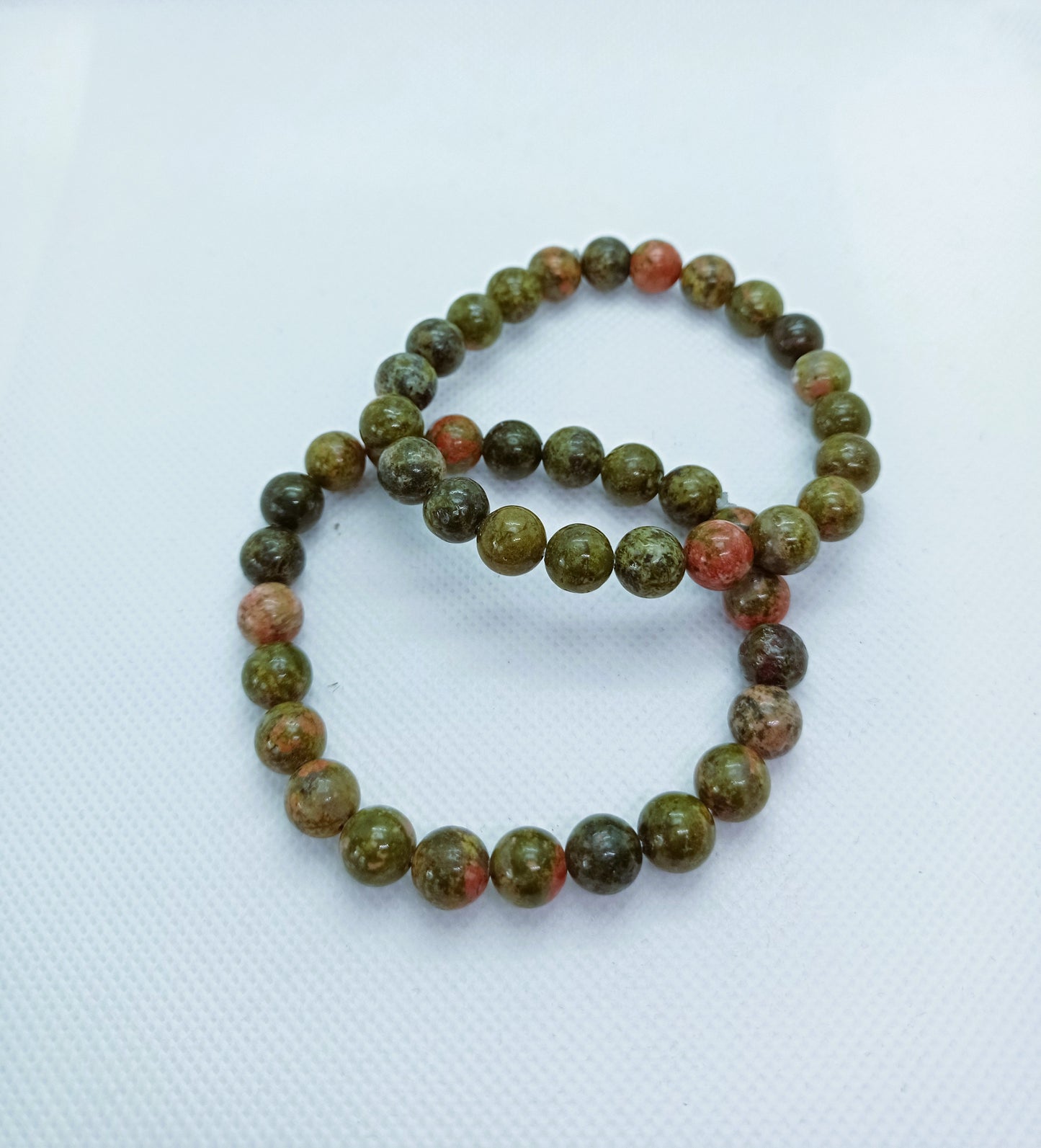 Unakite Natural Stone Bracelet
