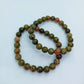 Unakite Natural Stone Bracelet