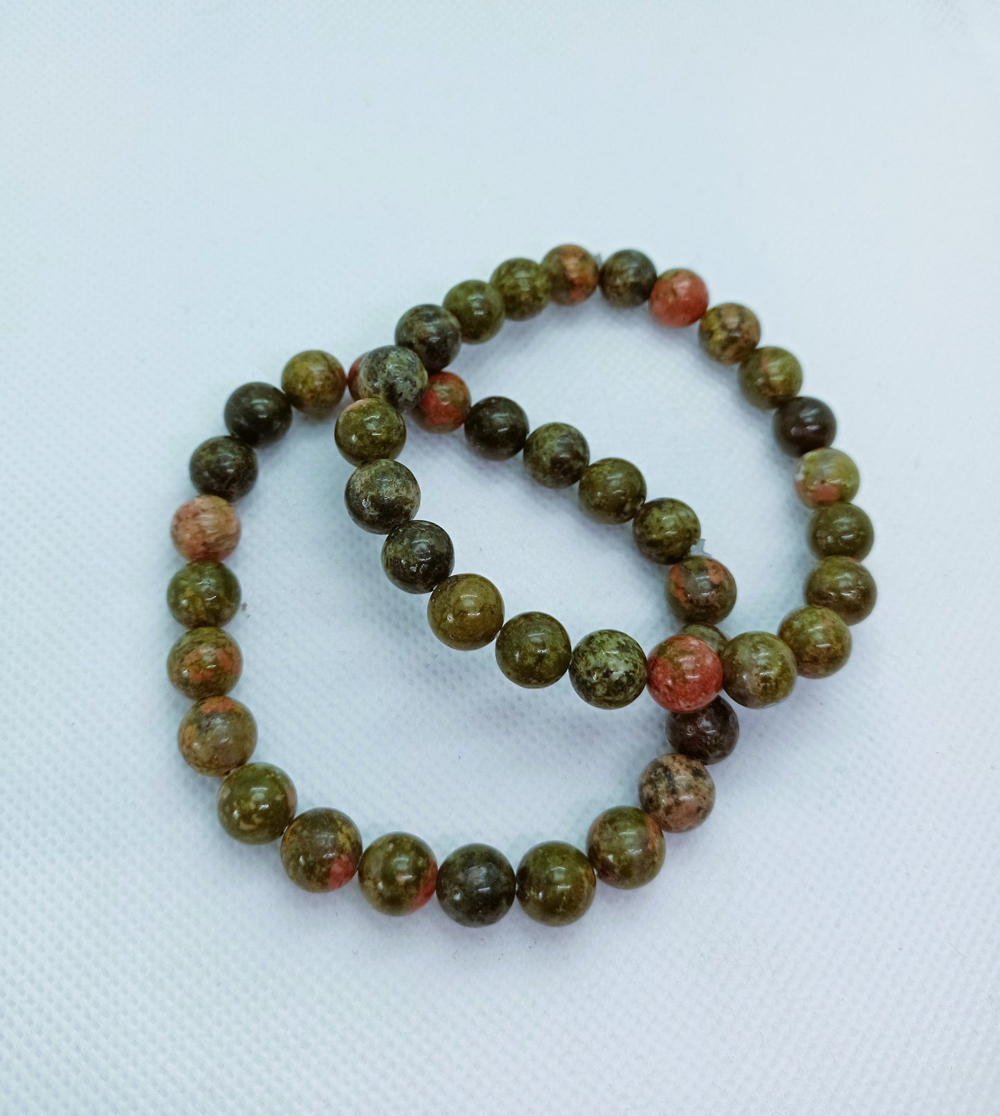 Unakite Natural Stone Bracelet