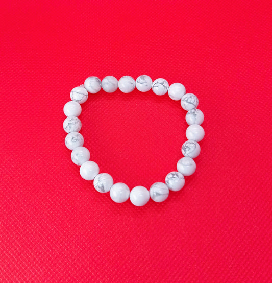 Howlite Natural Stone Bracelet