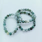 Moss Agate Natural Stone Bracelet
