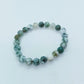 Moss Agate Natural Stone Bracelet