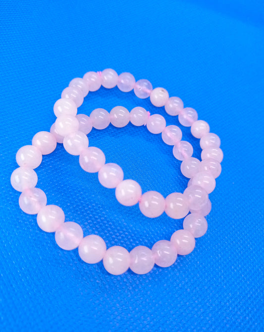 Rose Quartz Natural Stone Bracelet