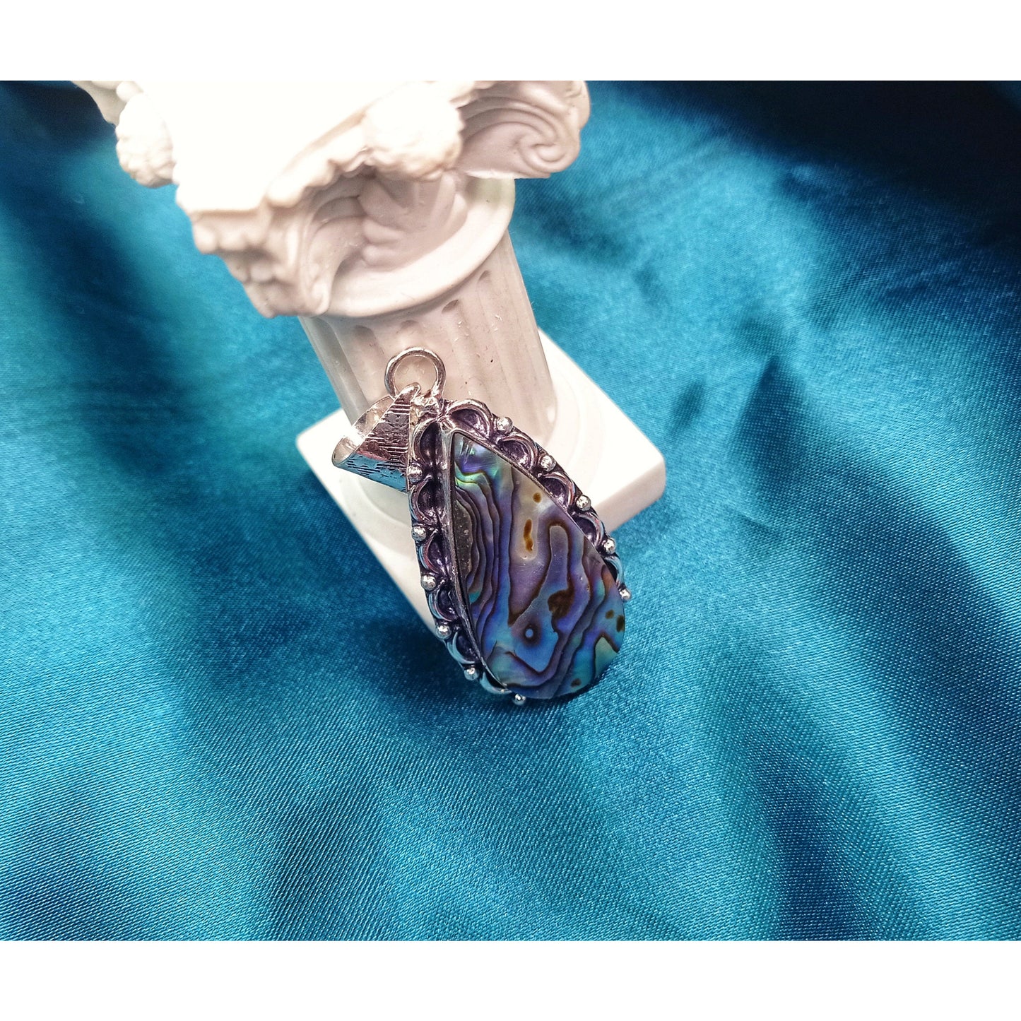 Wisiorek z muszli Abalone