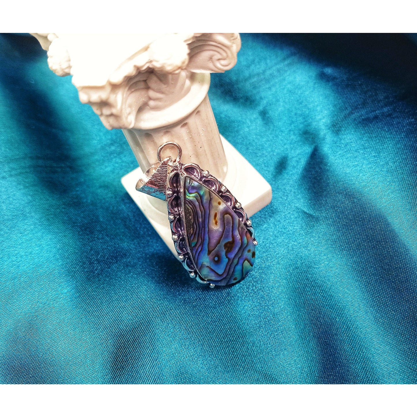 Wisiorek z muszli Abalone