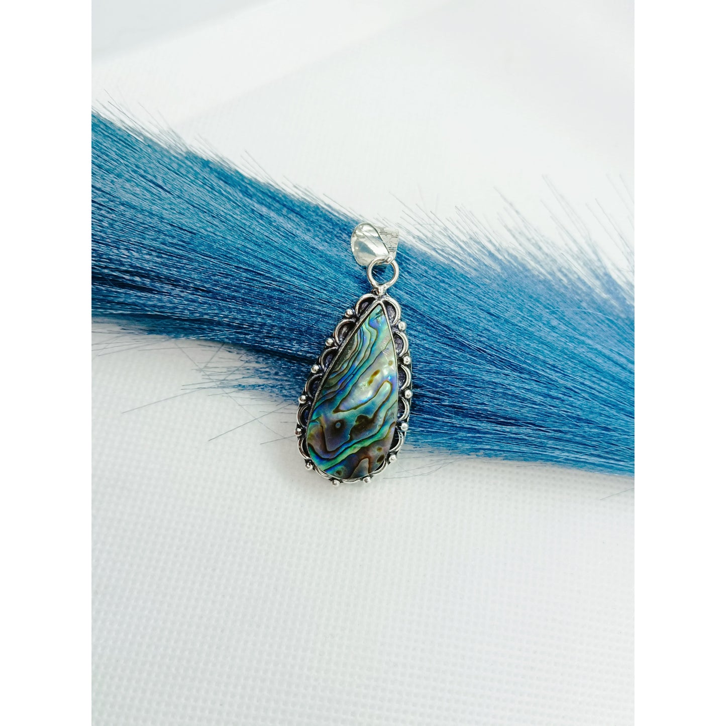 Wisiorek z muszli Abalone