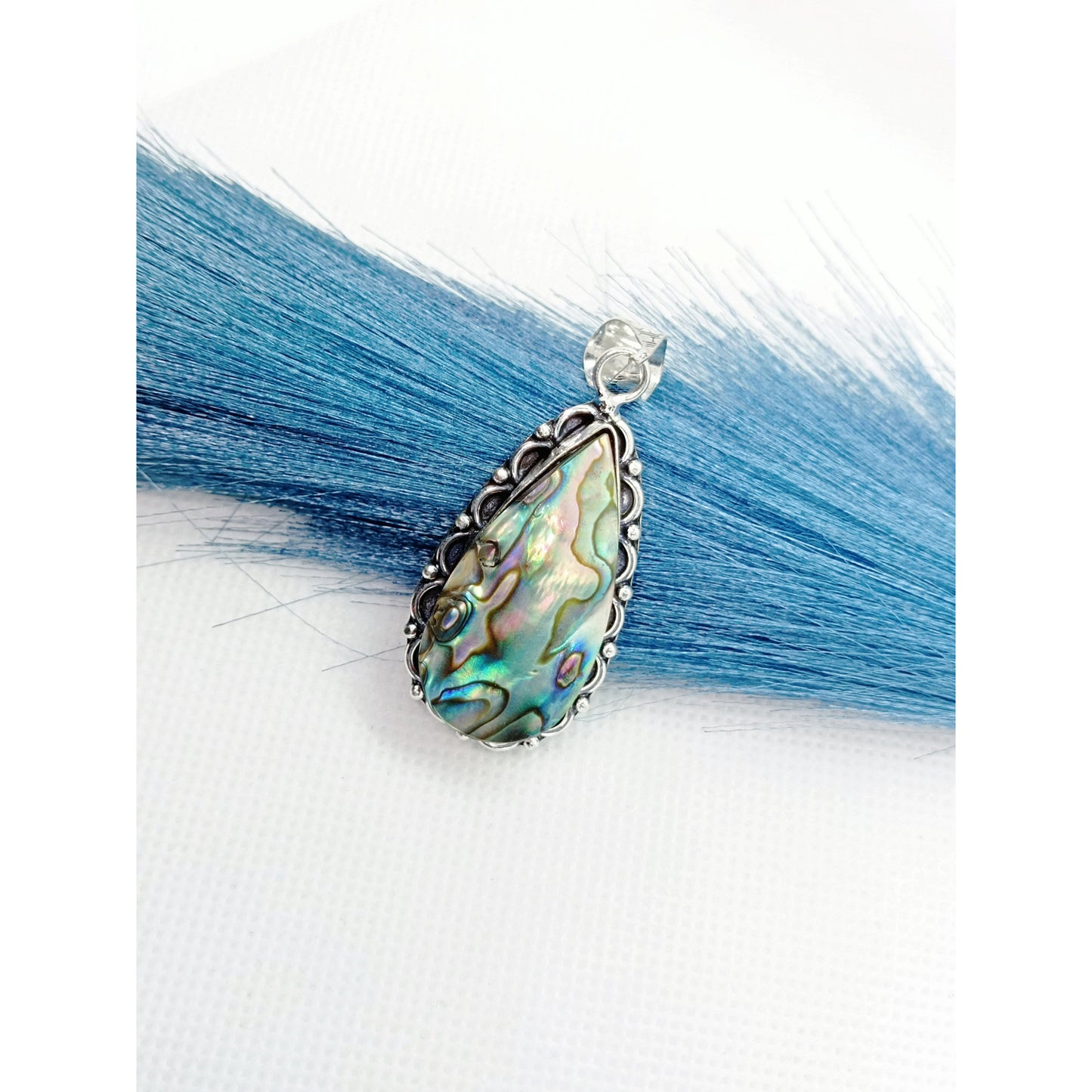 Wisiorek z muszli Abalone