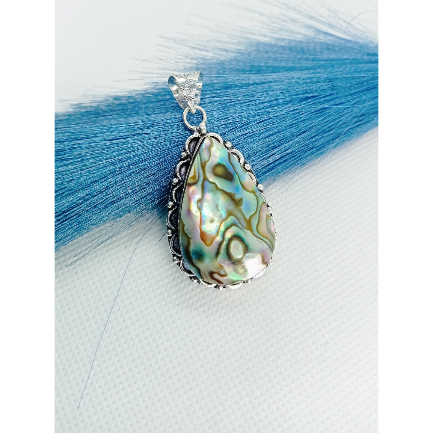 Wisiorek z muszli Abalone