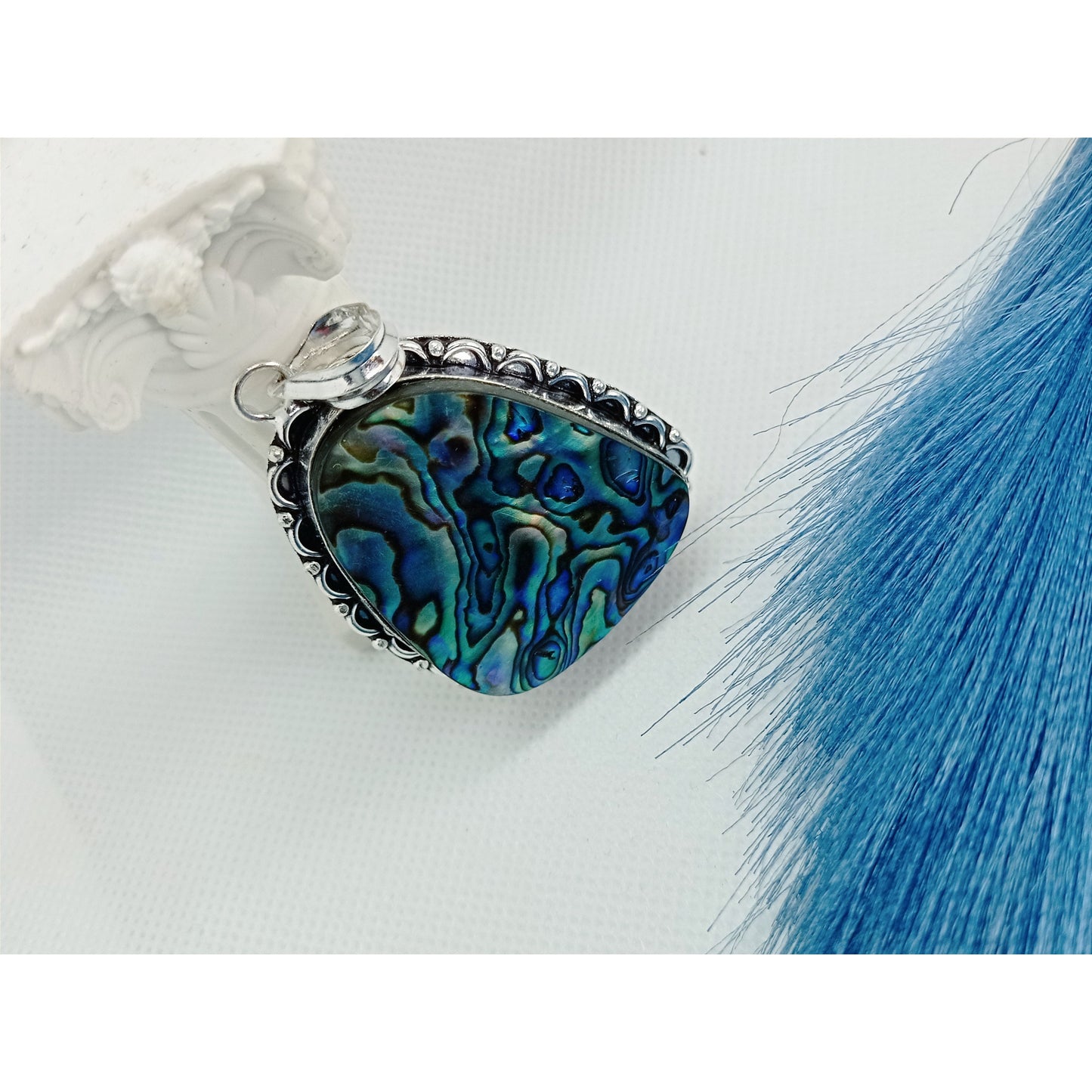 Wisiorek z muszli Abalone