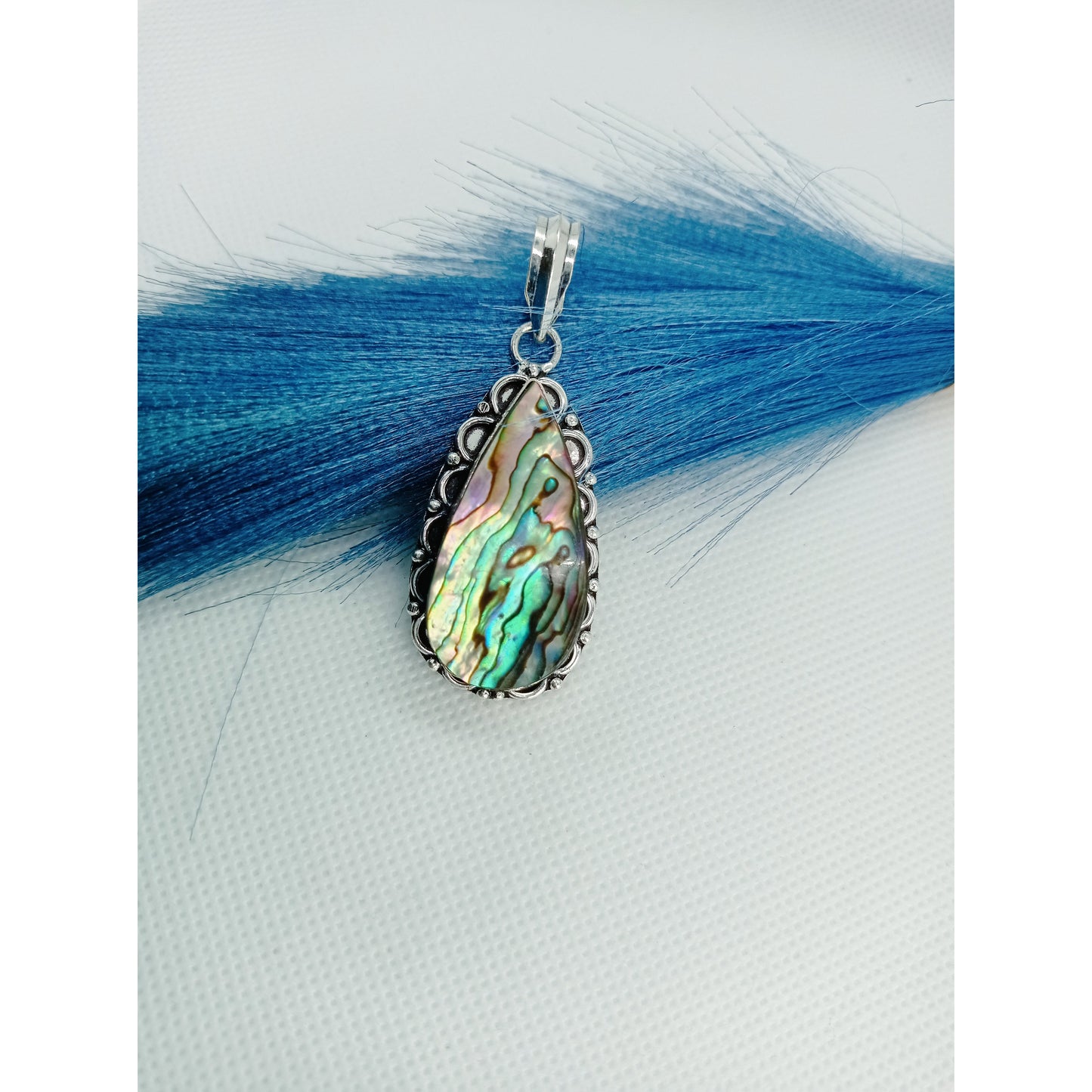 Wisiorek z muszli Abalone