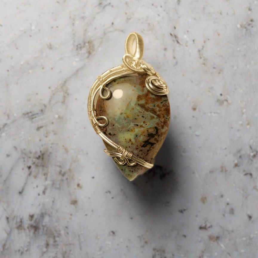 Spotted Ocean Jasper