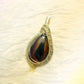 Tiger Eye- Wrapped Pendant