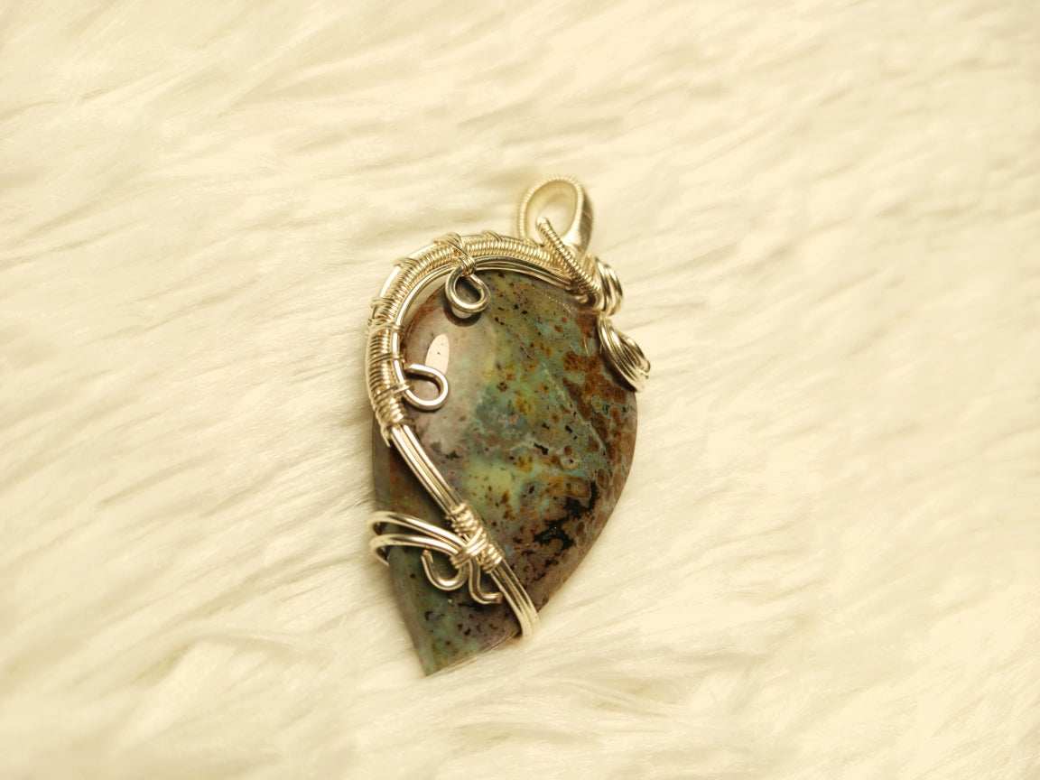 Spotted Ocean Jasper