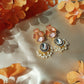 Carnelian and Opal Earrings