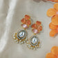 Carnelian and Opal Earrings