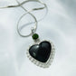 Dark Green Agate and Peridot Stone